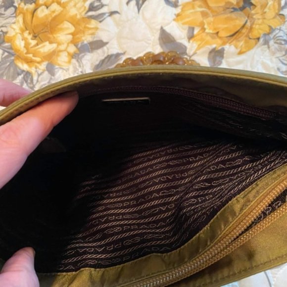 PRADA VINTAGE IRIDESCENT  CROSSBODY BAG - Picture 6 of 8